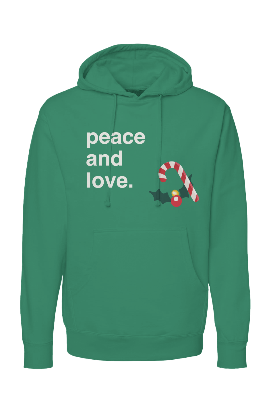 peace and love x candy cane